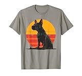 Vintage Miniature Bull Terrier Dog Lover Gift Retro Bully T-Shirt