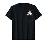 Wire Fox Terrier In The Pocket Cute Wire Fox Terrier T-Shirt