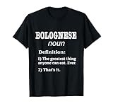 Retro Bolognese Design. Funny Bolognese Fan Fake Definition T-Shirt