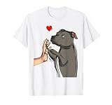 Staffordshire Bull Terrier Love Dog Mom Girls Womens Gift T-Shirt