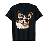 Cardigan Welsh Corgi Dog Sunglasses T-Shirt