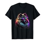 Abstract Keeshond Dog Lovers Keeshond Dogs Keeshonds T-Shirt