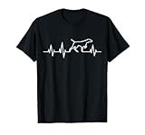 German Shorthaired Pointer Dog Heartbeat GSP Breed Lover T-Shirt