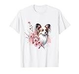 Cherry Blossoms Watercolour Papillon T-Shirt