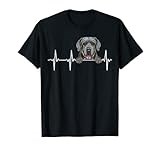 Funny Dog Heartbeat For Neapolitan Mastiff Lovers T-Shirt