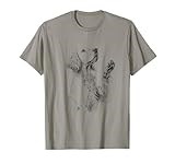English Setter Dog Paw Design T-Shirt