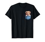 Cute Pocket Nova Scotia Duck Tolling Retriever Lover Dog Mom T-Shirt