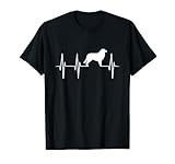 Kuvasz T-Shirt Dog Heartbeat - Dog Lover Gift Men Women T-Shirt