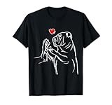 English Bulldog Love Bully Female Gift Idea T-Shirt