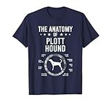 Anatomy of Plott Hound Dog Lover T-Shirt