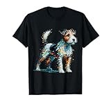 Polygon Art Parson Russell Terrier T-Shirt