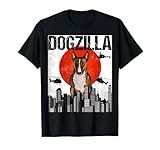 Miniature Bull Terriers Owner Gift Vintage Black Dogzilla Miniature Bull Terrier Unisex-Adults T-Shirt