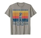 Dog Ridgeback Dad - Vintage Rhodesian Ridgeback Dad Men Women T-Shirt