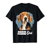 American Foxhound Dad Dog American Foxhound T-Shirt for Men Women