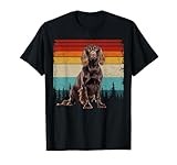 Vintage Distressed Retro Style English Cocker Spaniel Dog T-Shirt