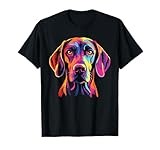 Watercolor Colorful Plott Hound Dog Men Women Girls Kids T-Shirt