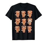 Thembtollermal Nova Scotia Duck Tolling Retriever Dog Emotions T-Shirt