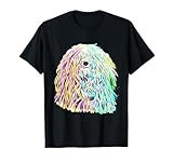 Funny Colourful Puli Dog T-Shirt for Men Women Girls Kids