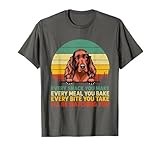 Irish Setter Dog Vintage Every Snack You Make Father's Day T-Shirt