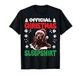 Sussex Spaniel Dog Christmas Pajama Official Christmas T-Shirt