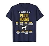 Anatomy Of Plott Hound Dog Lover T-Shirt