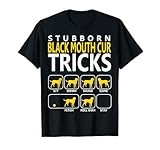 Kids Black Mouth Cur Shirt | Black Mouth Cur Dog T-shirt 12 Cranberry