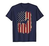 American US Flag Manchester Terrier T-Shirt