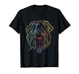 Colorful Dog Black Russian Terrier T-Shirt for Men Women Kids