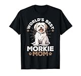 Morkie Dog Breed Pet World's Best Morkie Mom T-Shirt for Men Women Girls Kids