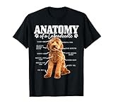 Labradoodle Anatomy Funny Cute Doodle Dog Mom T-Shirt