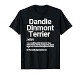 Dandie Dinmont Terrier Dog Breed Definition Gift - Dog Lover Men Women Kids T-Shirt