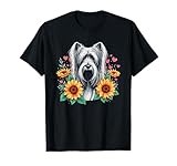 Sunflowers Skye Terrier Terriers T-Shirt
