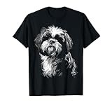 Dog Lover Cute Drawing Animal Pet Art Graphic Shih Tzu T-Shirt for Men Women Kids