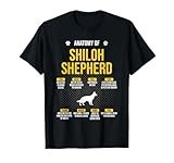 Anatomy Of Shiloh Shepherd Dog Lover T-Shirt