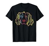 Colorful Dog Welsh Springer Spaniel T-Shirt