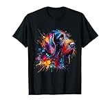 Splash Art German Wirehaired Pointer T-Shirt