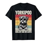 Yorkipoo Coolest Dog On Earth, Vintage Yorkipoo T-Shirt