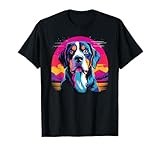 Watercolor Colorful Greater Swiss Mountain Dog T-Shirt for Men Women Kids
