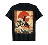 Miniature Pinscher Min Pin Kaiju Monster Japanese Vintage T-Shirt