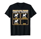 Smooth Fox Terrier T-Shirt | Funny Guide To Training T-Shirt