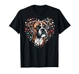 Cute Boxer Dog on Boxer Dog Lover Men Women Kids T-Shirt
