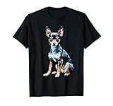 Polygon Art English Toy Terrier Black & Tan T-Shirt