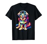 Colorful Tibetan Mastiff T-Shirt