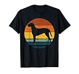 Curly-Coated Retriever Vintage Retro Mom Dad Dog Gift T-Shirt