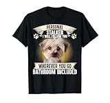 Personal Stalker I Will Follow You Morkie Lovers T-Shirt