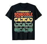 Schnoodle Mama Papa Funny Sturköpfig Vintage Knits Gift T-Shirt
