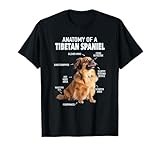 Anatomy Of A Tibetan Spaniel T-Shirt
