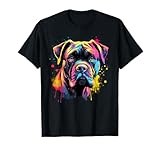 Cute Cane Corso Dog on painted Cane Corso T-Shirt