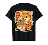 Anime Shiba Inu Eating Ramen Japanese Ramen Japan T-Shirt