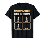 Funny Bedlington Terrier Guide To Training Dog Obedience T-Shirt for Men Women
